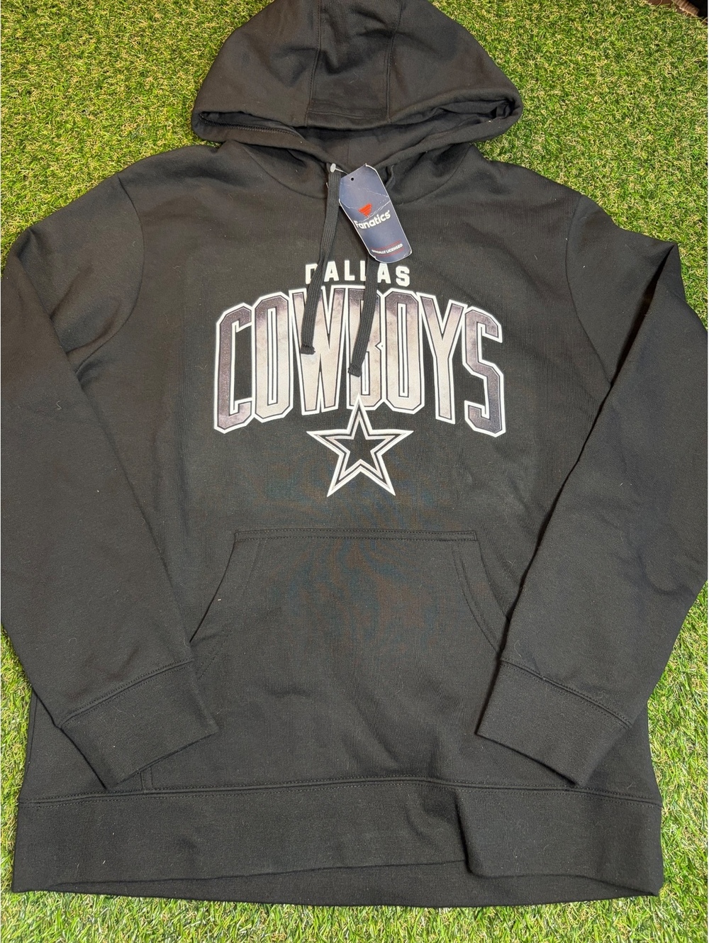 Fanatics Dallas Cowboys Black Hoodie Large